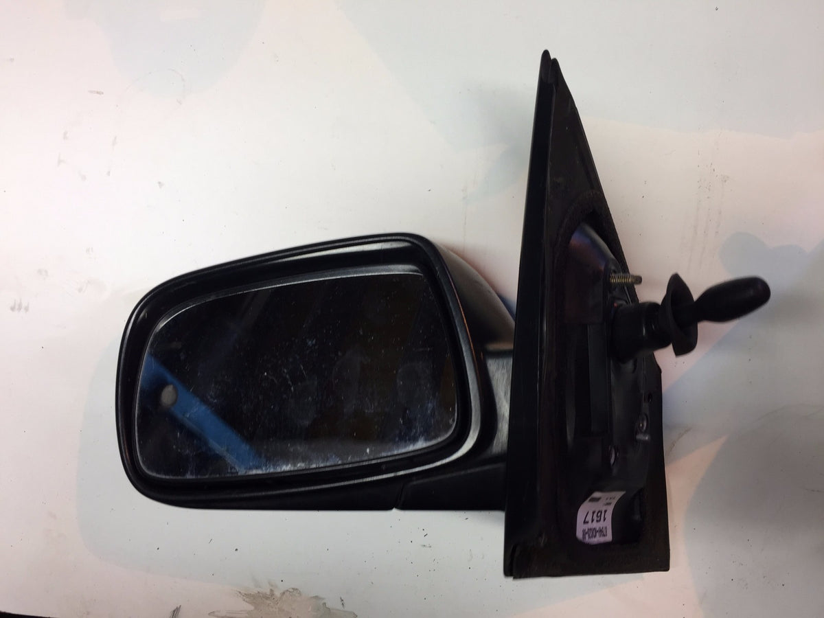 TOYOTA YARIS M1 N/S PASSENGE SIDE DOOR MIRROR MANUAL BLACK P/N 87949 0D020 001