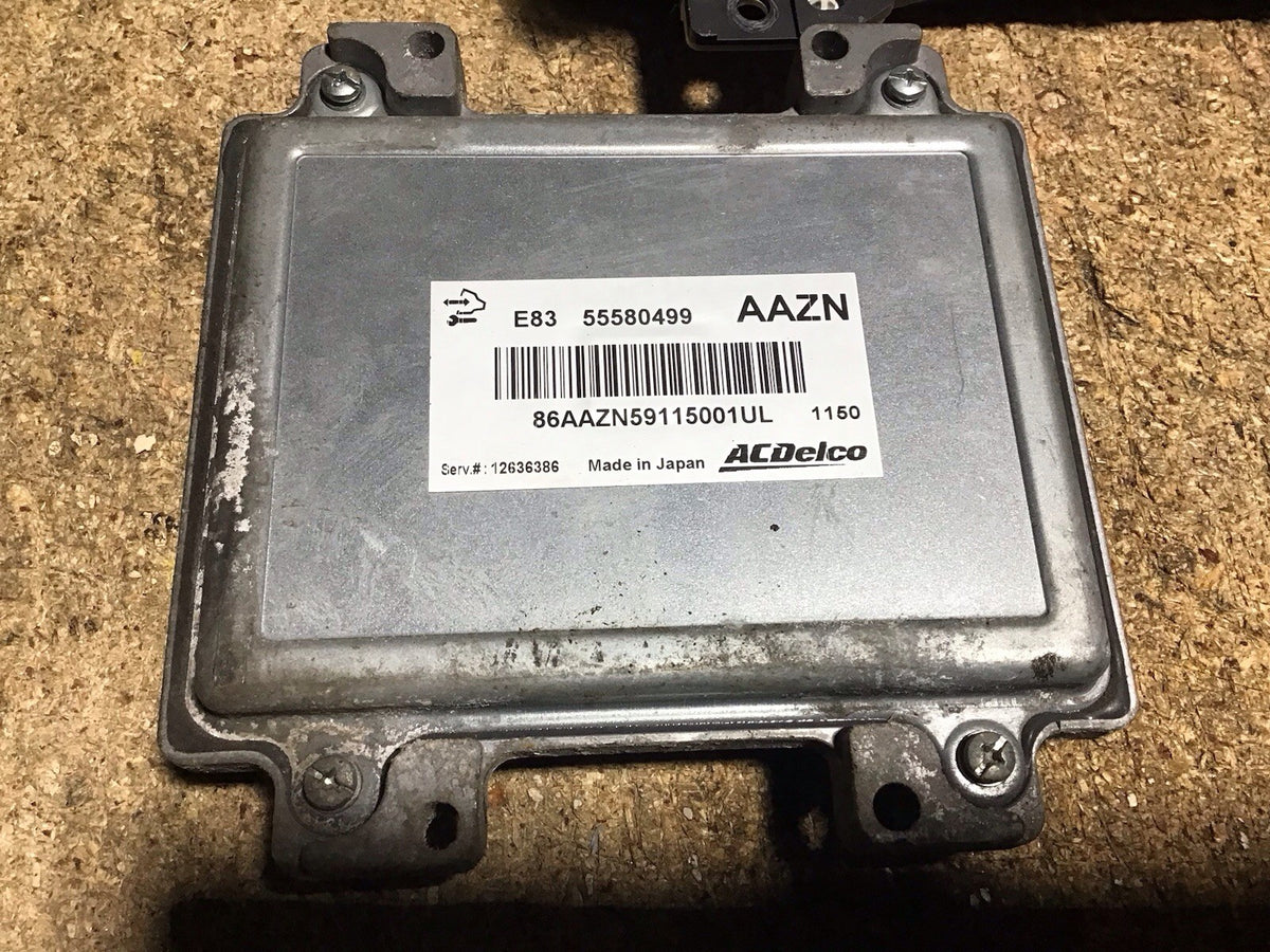 VAUXHALL CORSA D 1.2 PETROL ECU KIT 55580499 AAZN A12XER 2010 20147