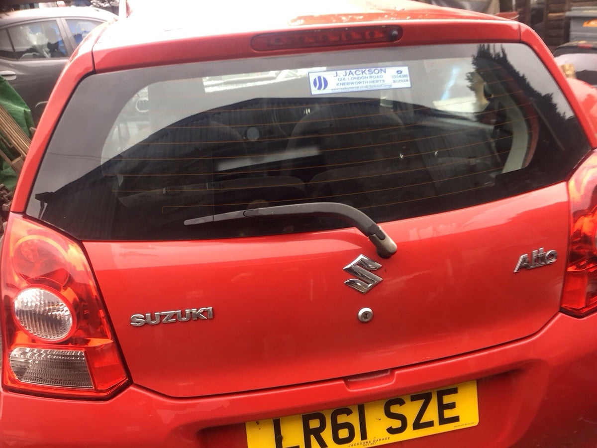 SUZUKI ALTO TAILGATE IN BRIGHT RED Z9T 2009 20143