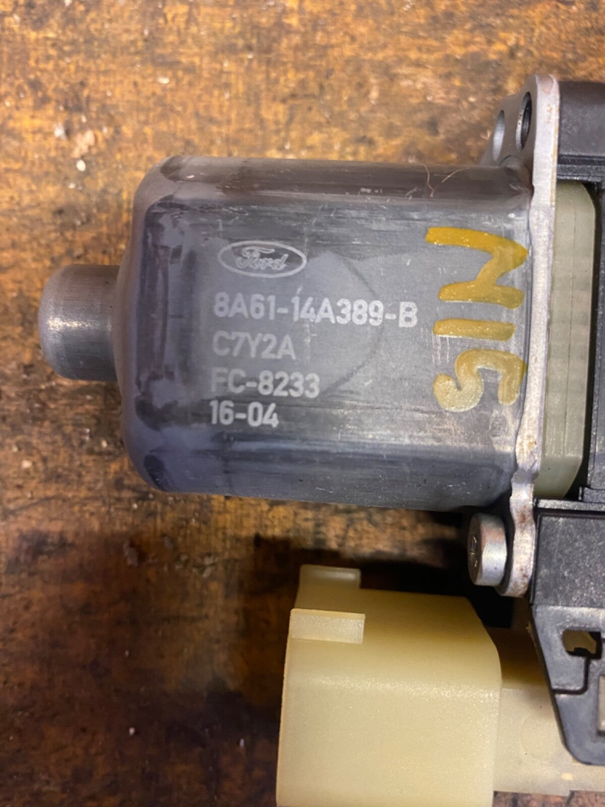 FORD FIESTA MK7 PASSENGER SIDE WINDOW MOTOR 3 DOOR MODEL 8A61 14A389 B 2013 20172
