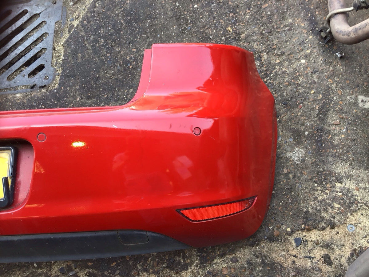 VOLKSWAGEN GOLF MK6 REAR BUMPER TORNADO RED LY3D 2009 20123