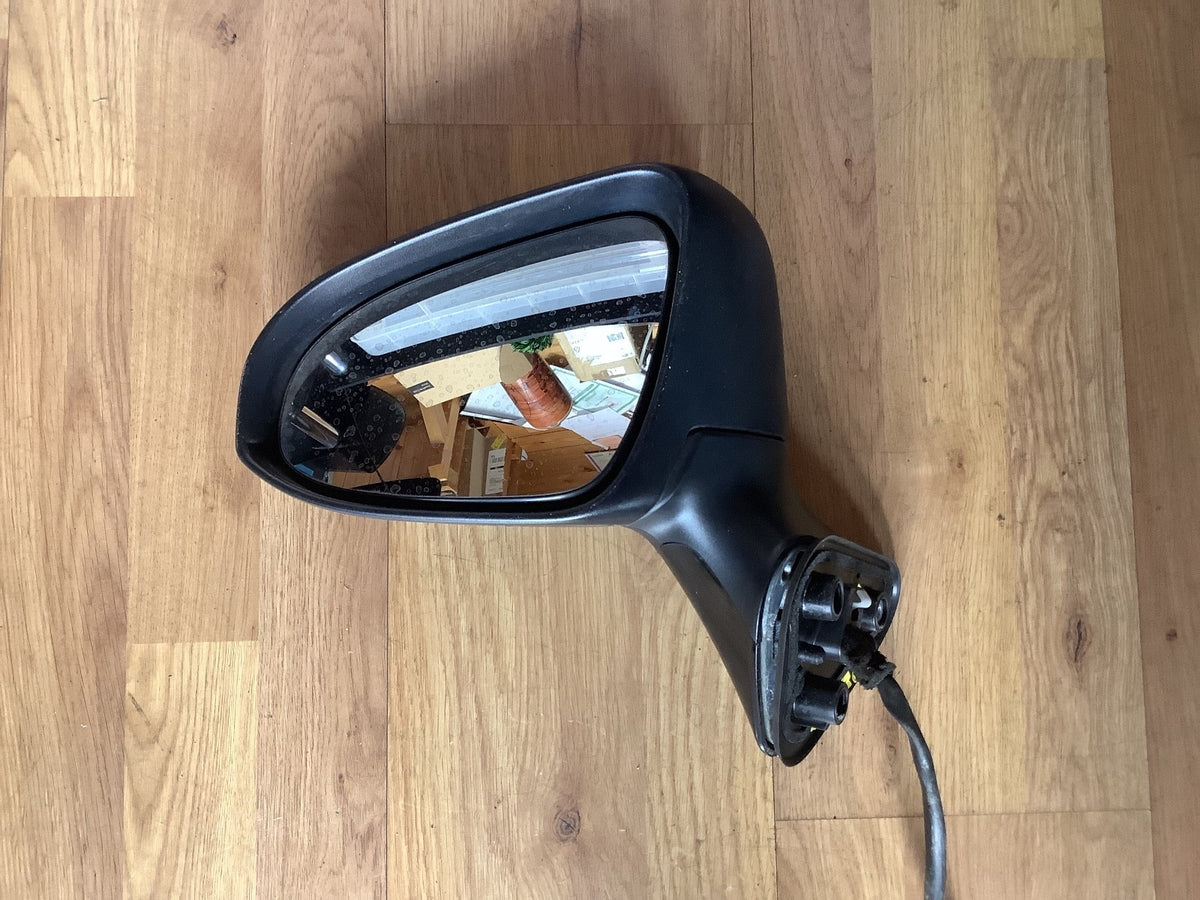 TOYOTA VERSO MK2 PASSENGER'S SIDE N/S DOOR MIRROR ECLIPSE BLACK 209 2013 20182