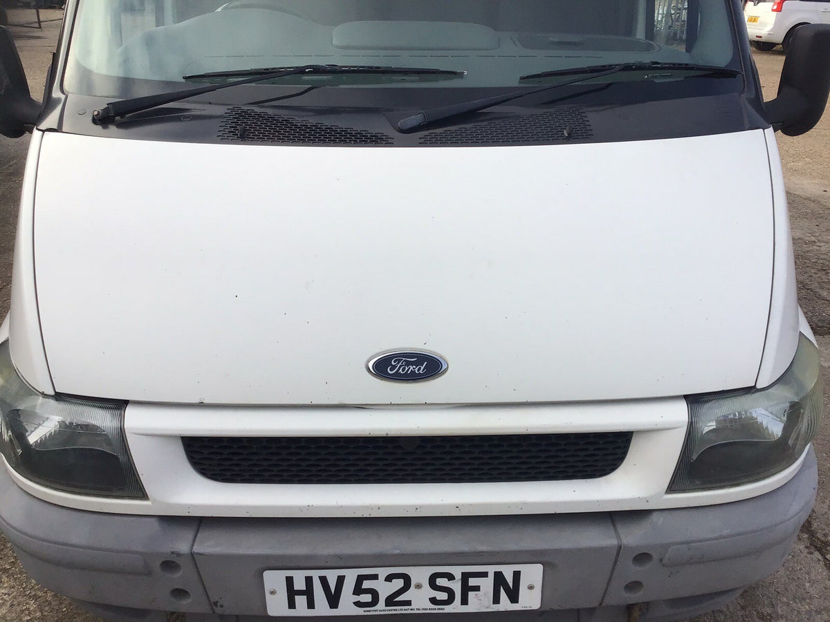 FORD TRANSIT MK6 BONNET WHITE 2001 20063