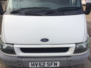 FORD TRANSIT MK6 BONNET WHITE 2001 20063