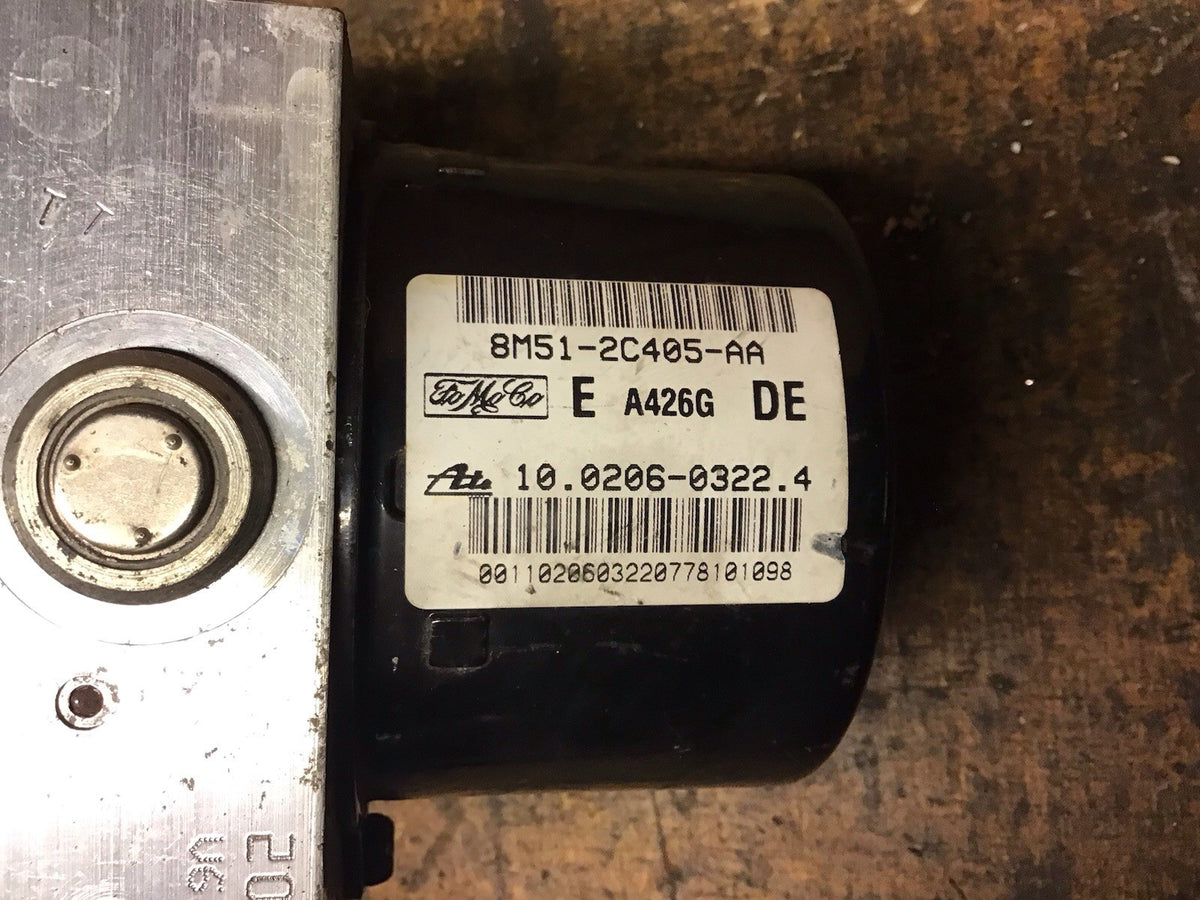 FORD FOCUS MK2 ABS PUMP MODULE 8M51 2C405 AF ATE 10.0206 0322.4 2005 20104