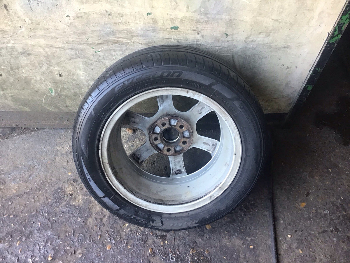 VOLKSWAGEN POLO 6R  ALLOY WHEEL 15" 6R0601025M  TYRE 195X55X15 2009 20175