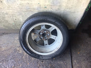 VOLKSWAGEN POLO 6R  ALLOY WHEEL 15" 6R0601025M  TYRE 195X55X15 2009 20175