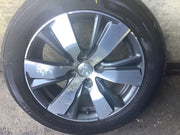 PEUGEOT 2008 MK1  ALLOY WHEEL 16" 9813557977 WITH TYRE 195X60X16 2013 20192