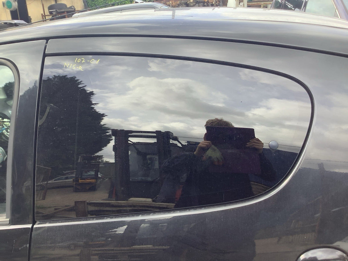 PEUGEOT 107 CITROEN C1 PASSENGER'S N/S SIDE REAR WINDOW GLASS 5 DOOR 2005 20143
