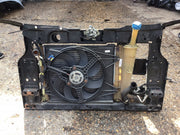 FORD KA  FRONT RADIATOR SLAM PANEL RADIATOR WITH AIR CON 2009 20169