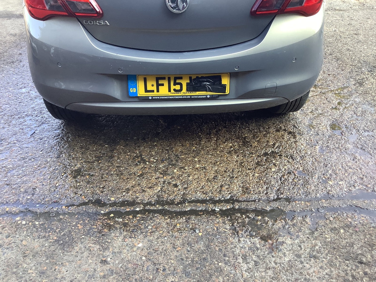 VAUXHALL CORSA E REAR BUMPER PEPPERDUST METALLIC Z40W 5 DOOR 2015 20190