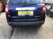 CHEVROLET CAPTIVA MK1 REAR BUMPER POSEIDON BLUE METALLIC GKH  2007 20121