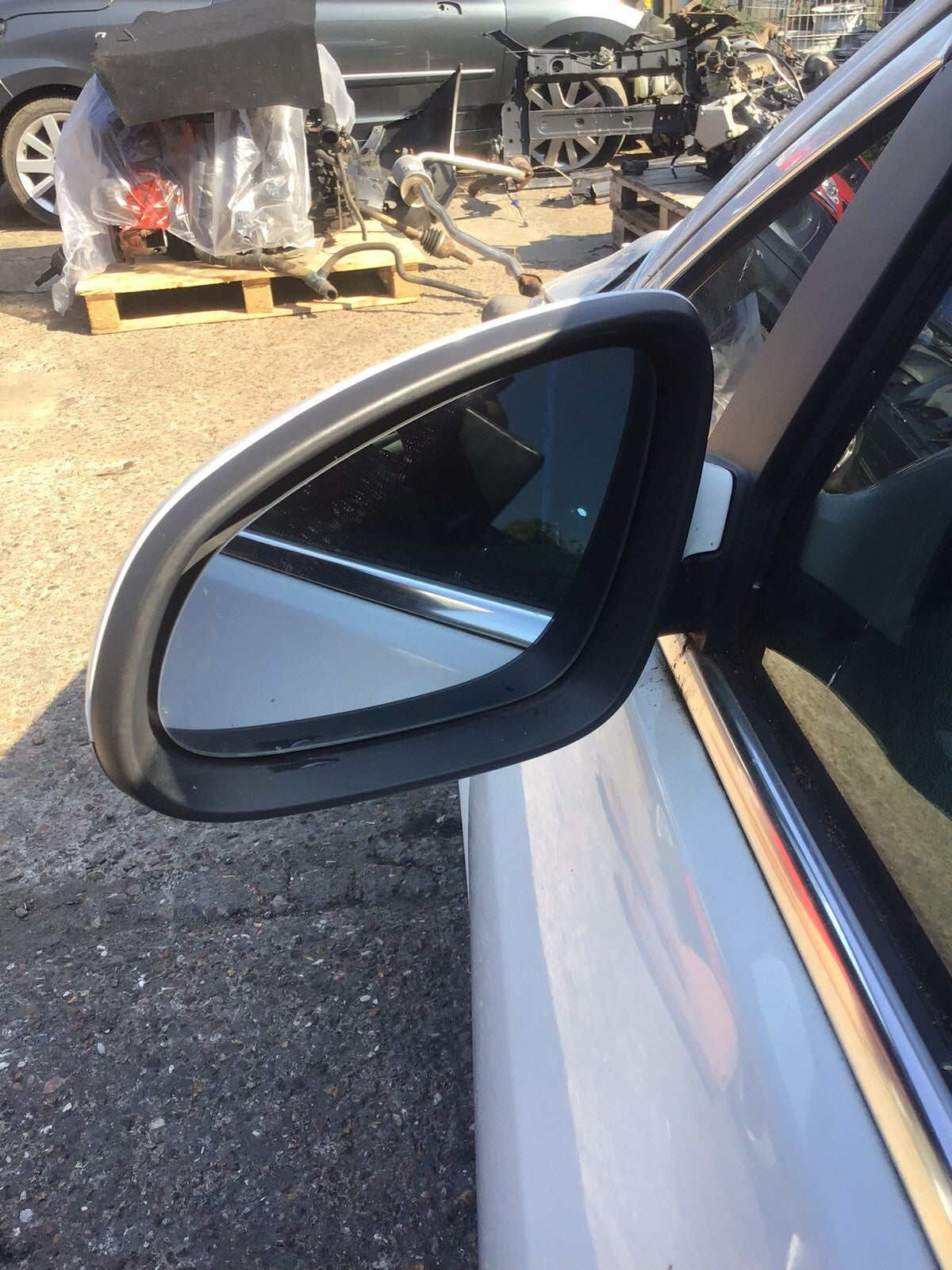 VAUXHALL ASTRA J PASSENGER'S SIDE N/S DOOR MIRROR SUMMIT WHITE Z40R 2010 20148