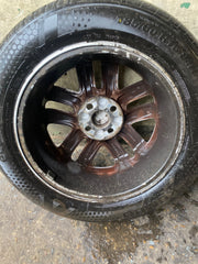 TOYOTA YARIS MK2 ALLOY WHEEL 15'' PZ406 B0675 ZC WITH TYRE 185X60X15 2006 201110