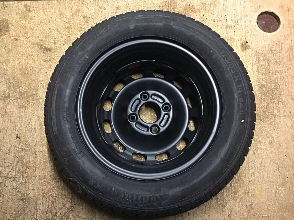 FORD FIESTA MK7 SPARE WHEEL 14'' STEEL RIM TYRE 175X65X14 2009 20175