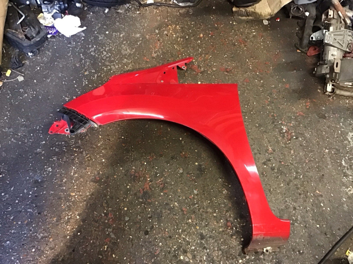 HONDA JAZZ MK3 PASSENGER'S SIDE N/S WING  MILANO RED R81 2009 20141