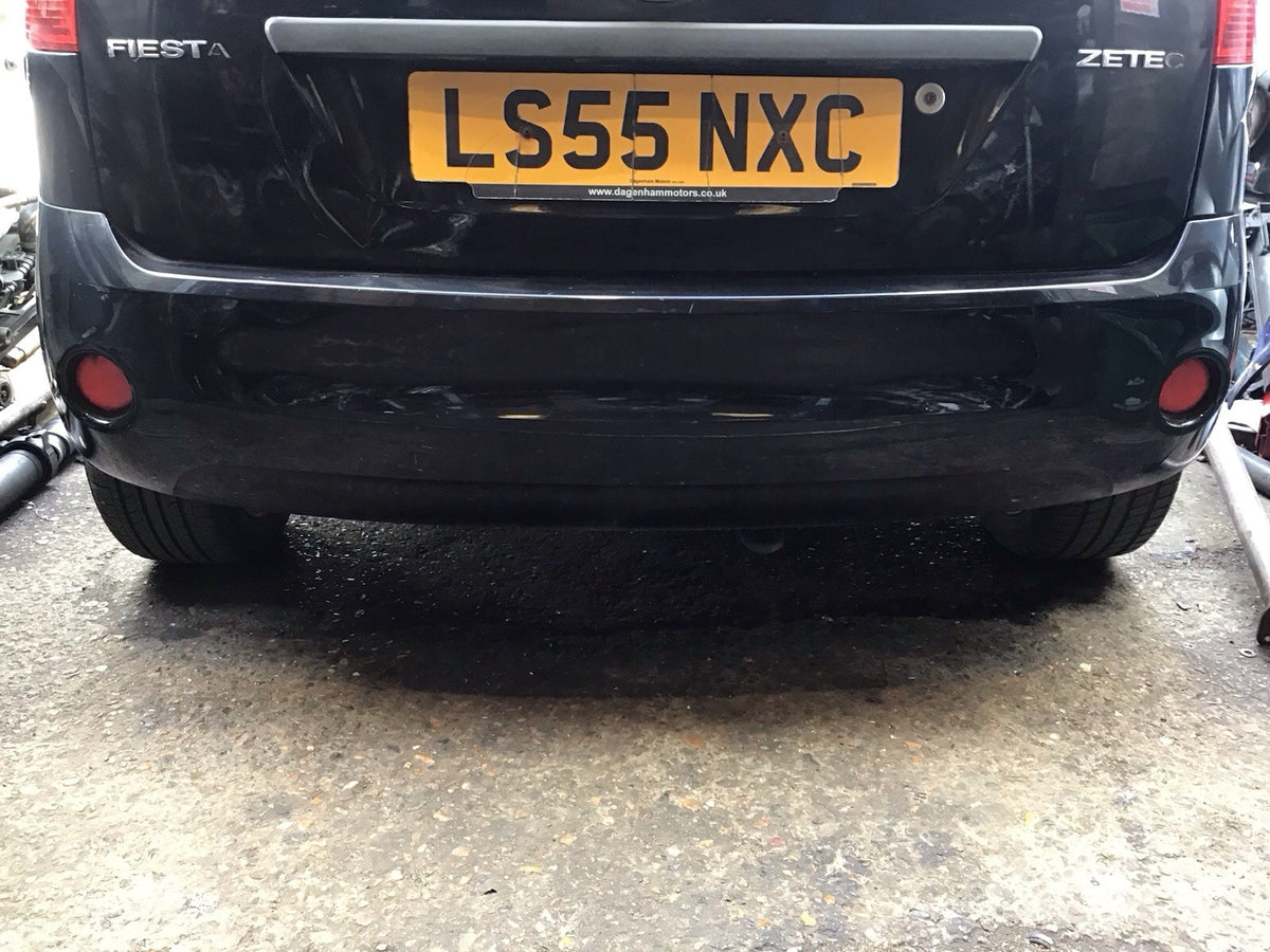 FORD FIESTA MK6 REAR BUMPER PANTHER BLACK FACE LIFT 2004 20072