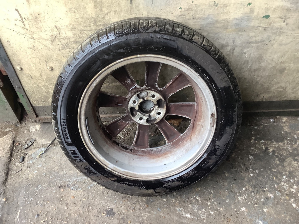 VAUXHALL CORSA D ALLOY WHEEL 16'' AND TYRE 195X55X16 13374019 2006 20148
