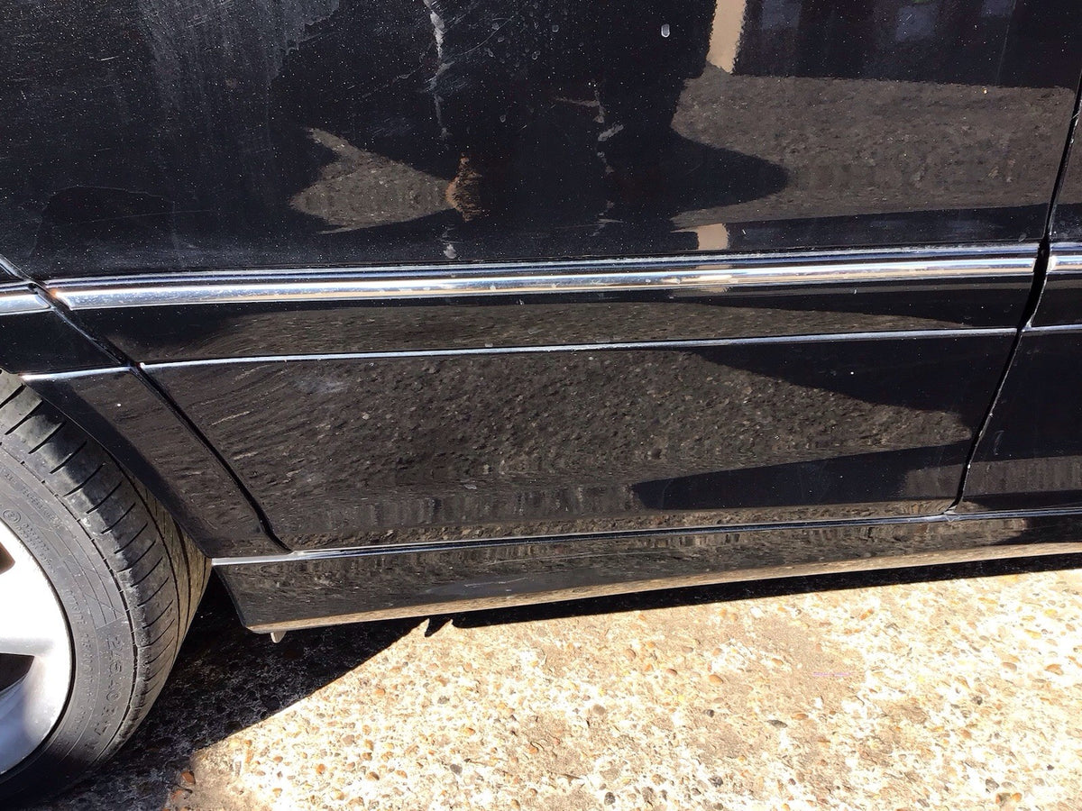 MERCEDES C CLASS W203 DRIVER'S SIDE REAR DOOR OBSIDIAN BLACK 197 2001 20076