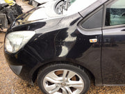 VAUXHALL MERIVA B PASSENGER SIDE N/S WING SAPHIRE BLACK Z20R GBG 2010 20150