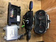 VAUXHALL CORSA D 1.2 PETROL ECU KIT 55577834 AATX A12XER 2010 20142