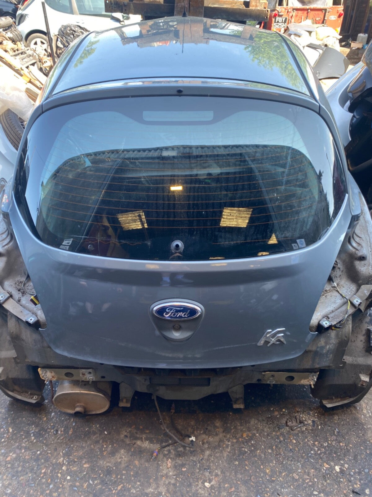 FORD KA 2 TAILGATE IN STROBE METALLIC  BARE  2009   20162