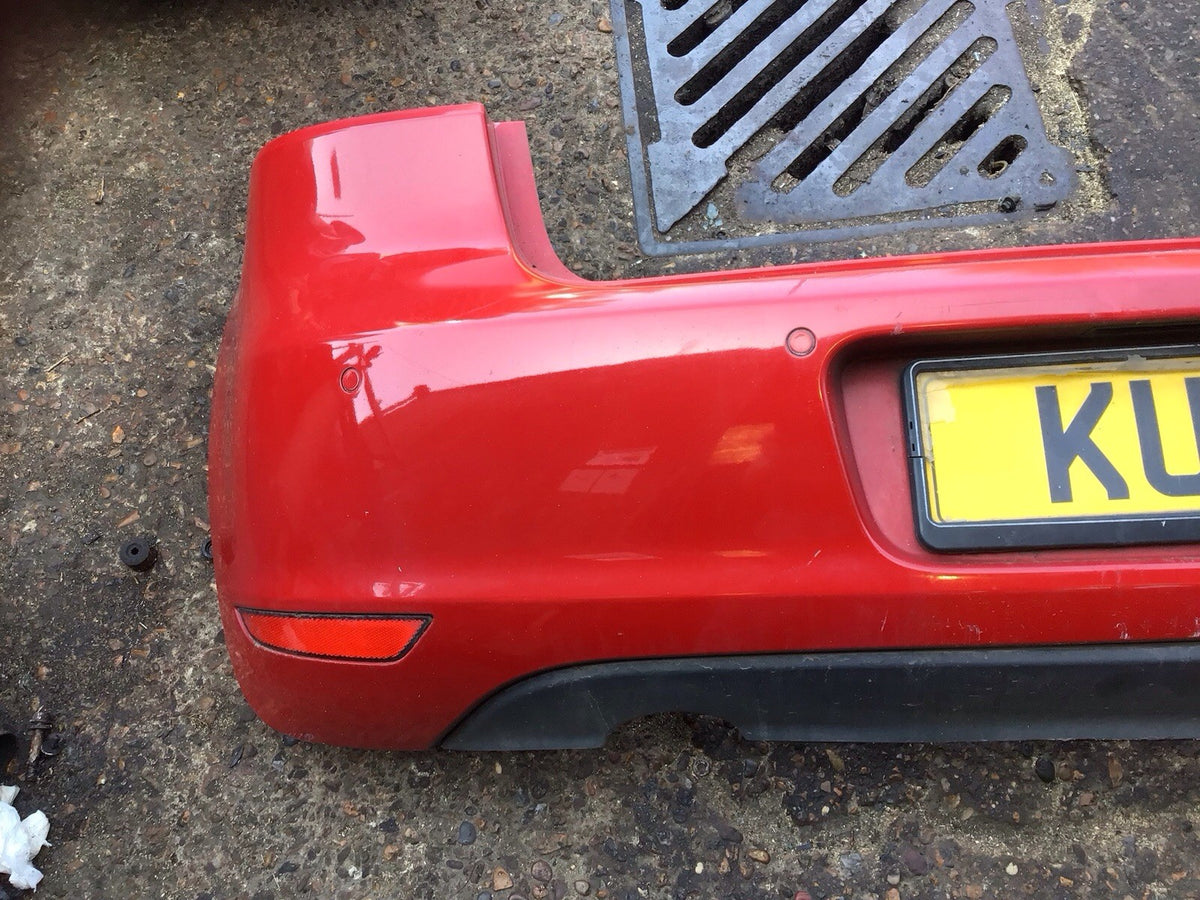 VOLKSWAGEN GOLF MK6 REAR BUMPER TORNADO RED LY3D 2009 20128