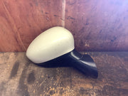 FIAT 500 DRIVERS SIDE O/S DOOR MIRROR IN WHITE 2008 20153