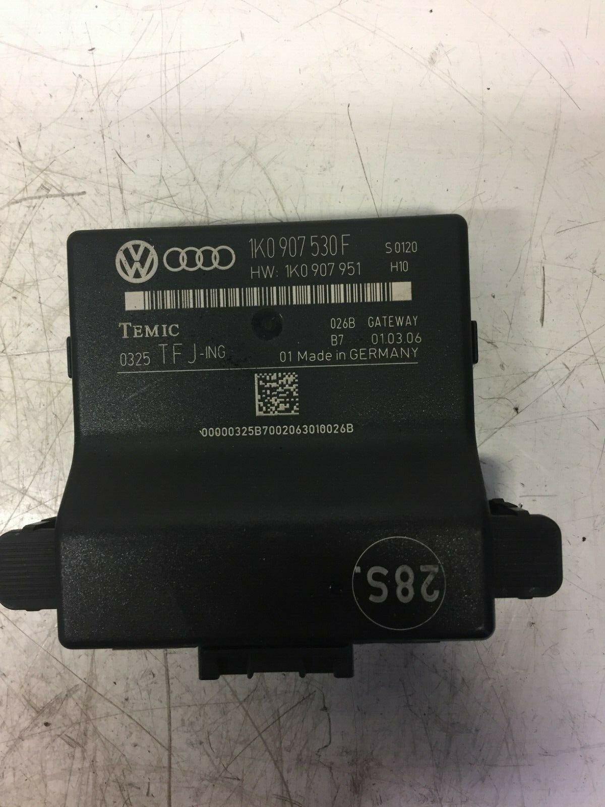 AUDI A3 8P VW GOLF MK5 GATEWAY CONTROL MODULE ECU 1K0907530F 2003 20080