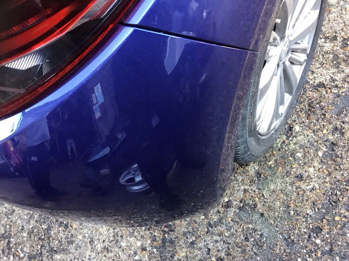 PEUGEOT 208 REAR BUMPER IN VIRTUAL BLUE KUC 2013 20184