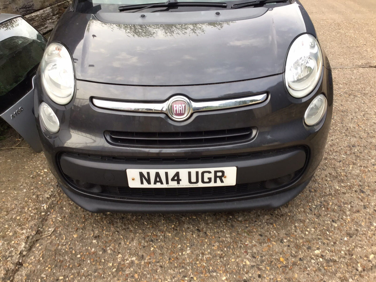 FIAT 500L FRONT BUMPER IN GREY METALLIC PAINT CODE 609/B COMPLETE 2013 20180