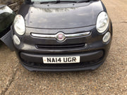 FIAT 500L FRONT BUMPER IN GREY METALLIC PAINT CODE 609/B COMPLETE 2013 20180
