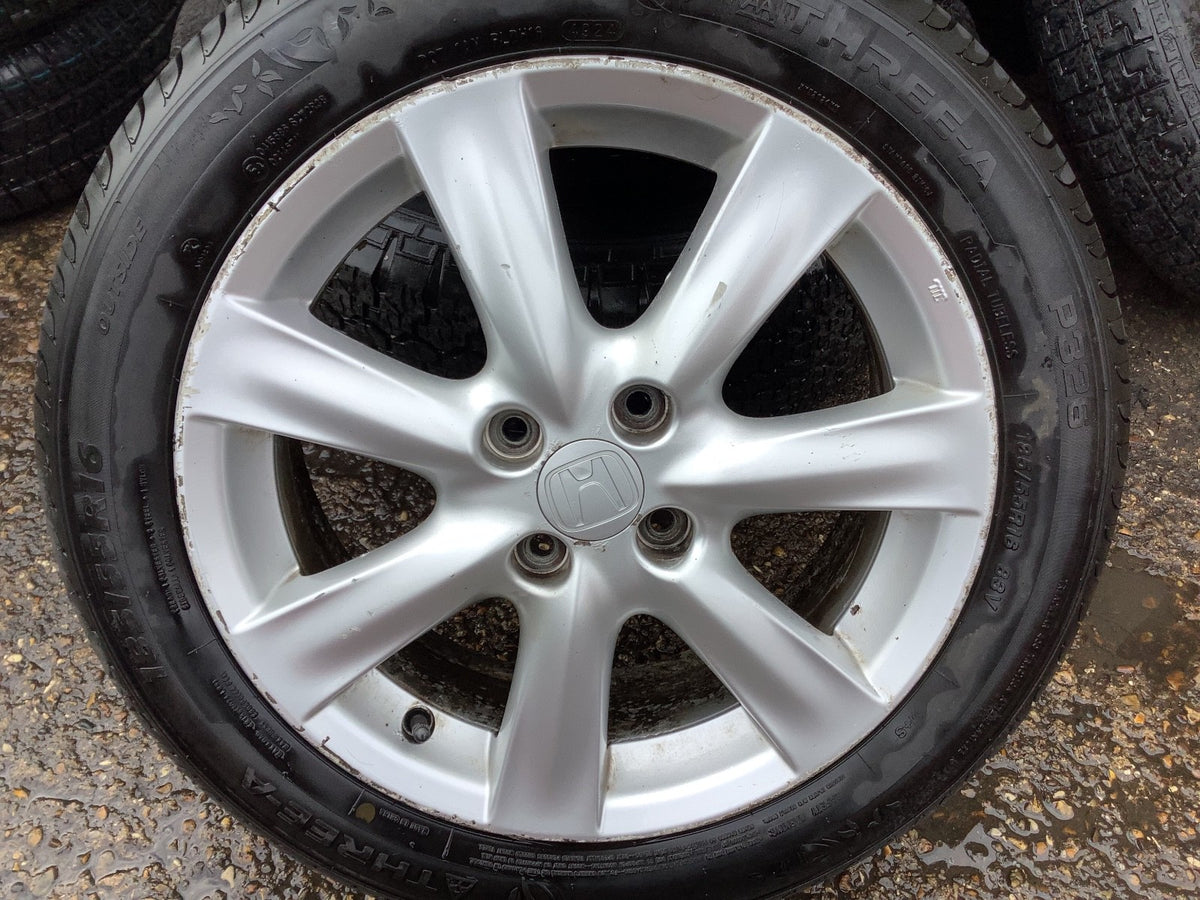 HONDA  JAZZ MK2 ALLOY WHEEL 15'' TYRE 185X55X15 TM8 660A 2009 20143