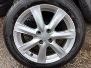 HONDA  JAZZ MK2 ALLOY WHEEL 15'' TYRE 185X55X15 TM8 660A 2009 20143