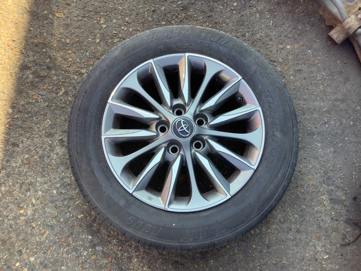 TOYOTA VERSO MK2 ALLOY WHEEL 16'' WITH TYRE 205X60X16 2013 20182