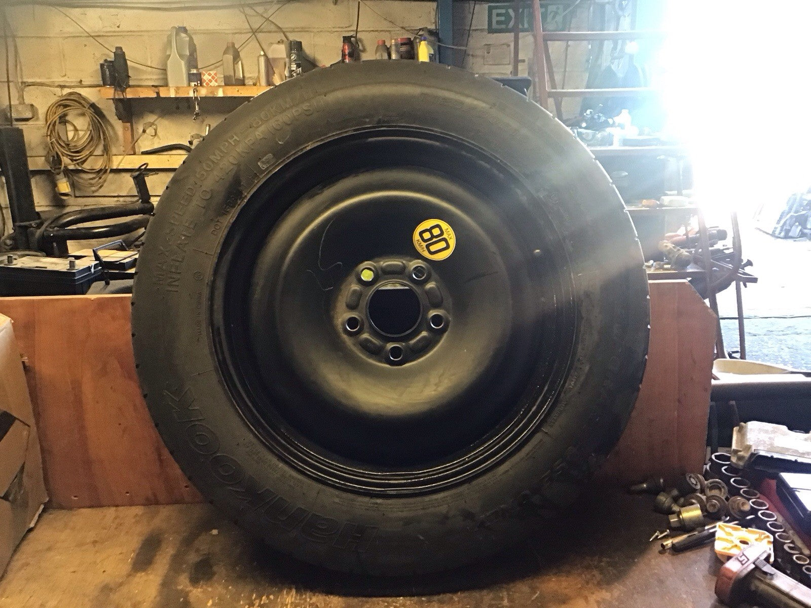 FORD FOCUS MK3 SPARE WHEEL 16'' STEEL RIM TYRE 125X90X16 2011 20181