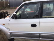 TOYOTA LANDCRUISER COLORADO PASSENGER SIDE N/S FRONT DOOR WHITE 1996 20021