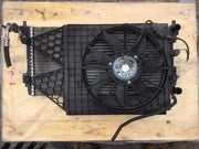 VOLKSWAGEN POLO 6R RADIATOR PACK RADIATOR FAN 6R0820411D 1.2 PETROL 2009 20153