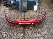 VOLKSWAGEN GOLF MK5 FRONT BUMPER METALLIC RED SPICE LA3W 2004 20084