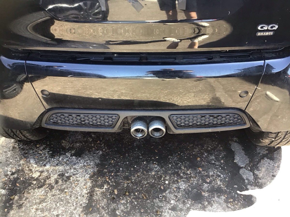 SMART FORTWO BRABUS REAR BUMPER IN BLACK 2007 20142