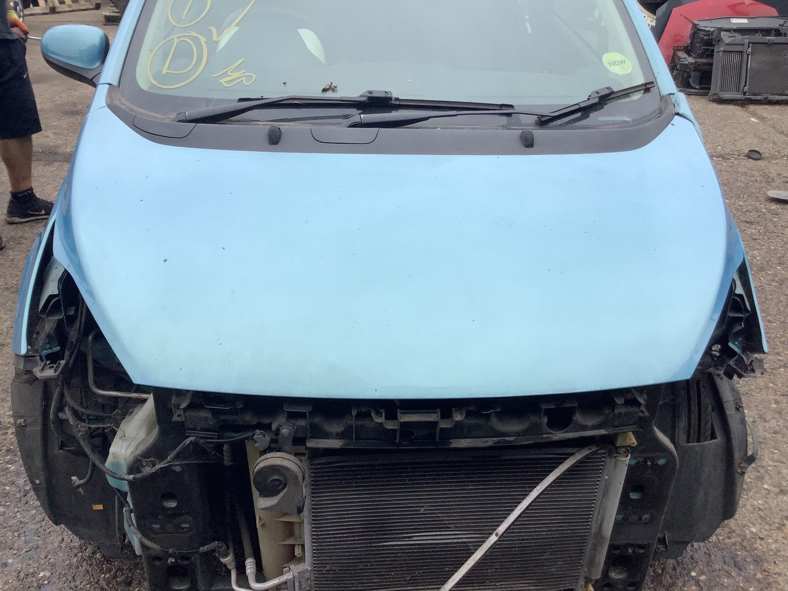 FORD KA BONNET IN SCUBA METALLIC 2009 20160