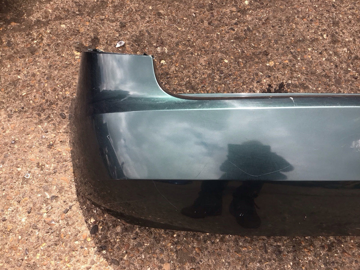 SKODA FABIA REAR BUMPER  GREEN F6K  2007 20149