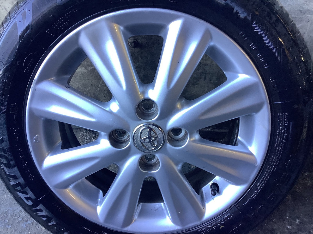 TOYOTA YARIS MK2 ALLOY WHEEL 15'' TYRE 185X60X15 42611 0D240 2006 20114