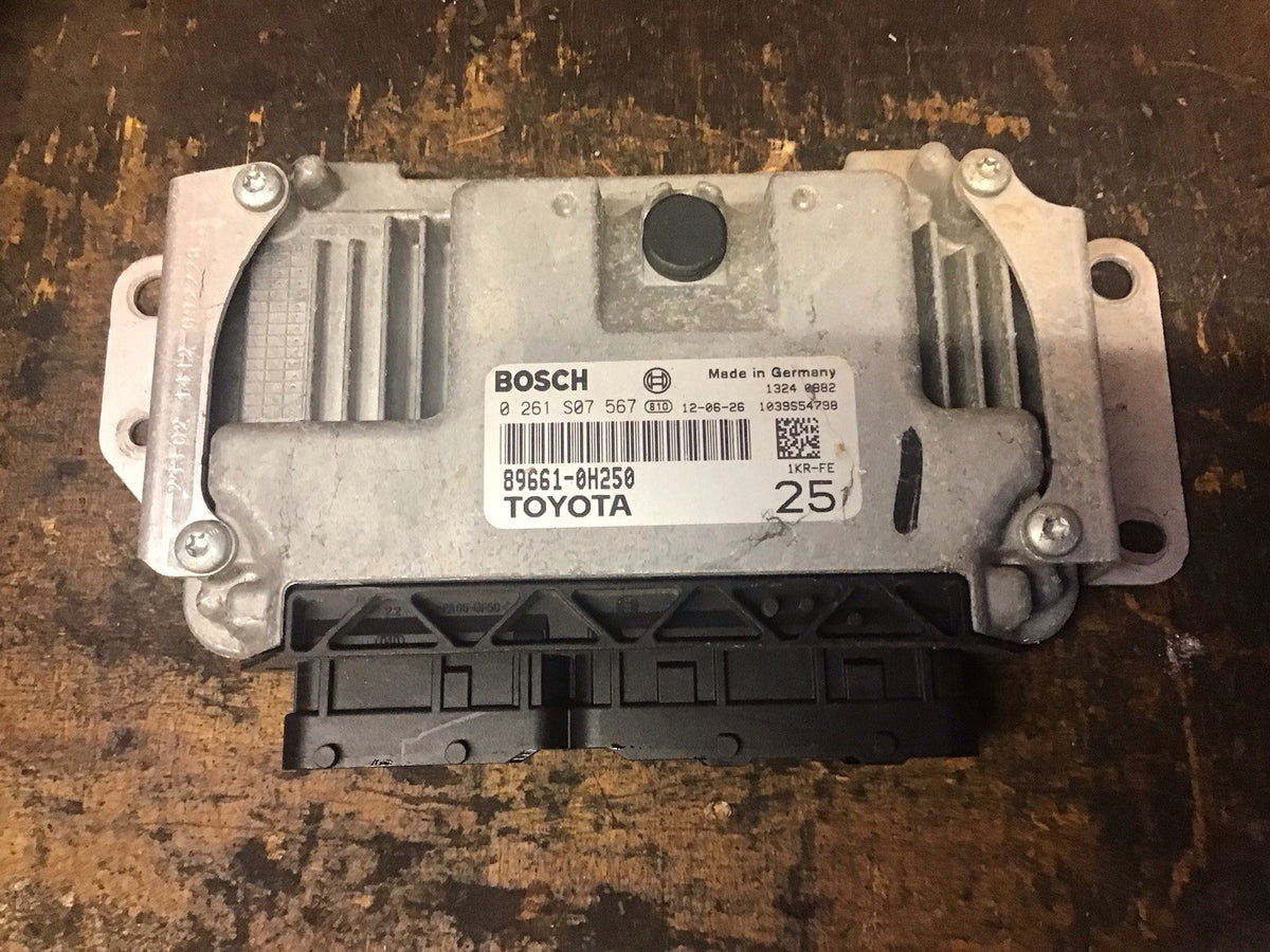 TOYOTA AYGO MK1 1.0 PETROL ENGINE CONTROL UNIT ECU 89661 0H250 1KR FE 2005 20142