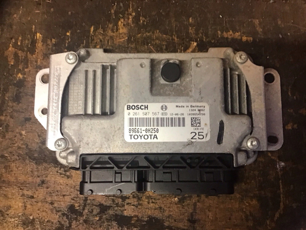 TOYOTA AYGO MK1 1.0 PETROL ENGINE CONTROL UNIT ECU 89661 0H250 1KR FE 2005 20140