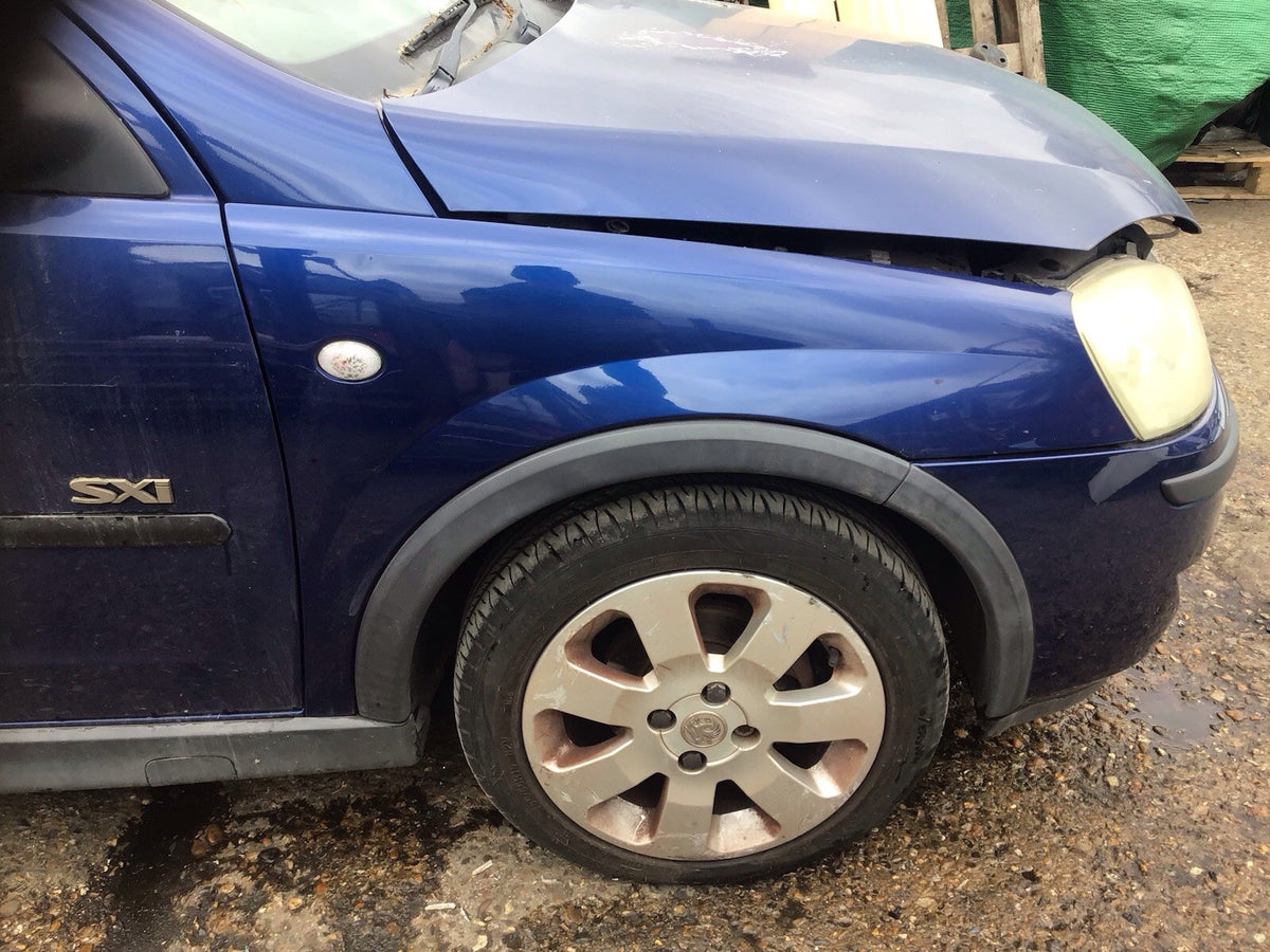 VAUXHALL CORSA C DRIVER'S SIDE O/S WING PANEL ULTRA BLUE Z21B  2001 20061