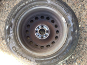 FIAT 500 FORD KA MK2 SPARE WHEEL 14'' STEEL RIM TYRE 175X65X14 2008 201510