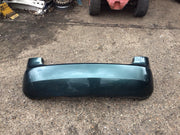 SKODA FABIA REAR BUMPER  GREEN F6K  2007 20140