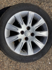 HONDA  JAZZ MK2 ALLOY WHEEL 15'' TYRE 185X55X15 SAA 560F 2002 20094