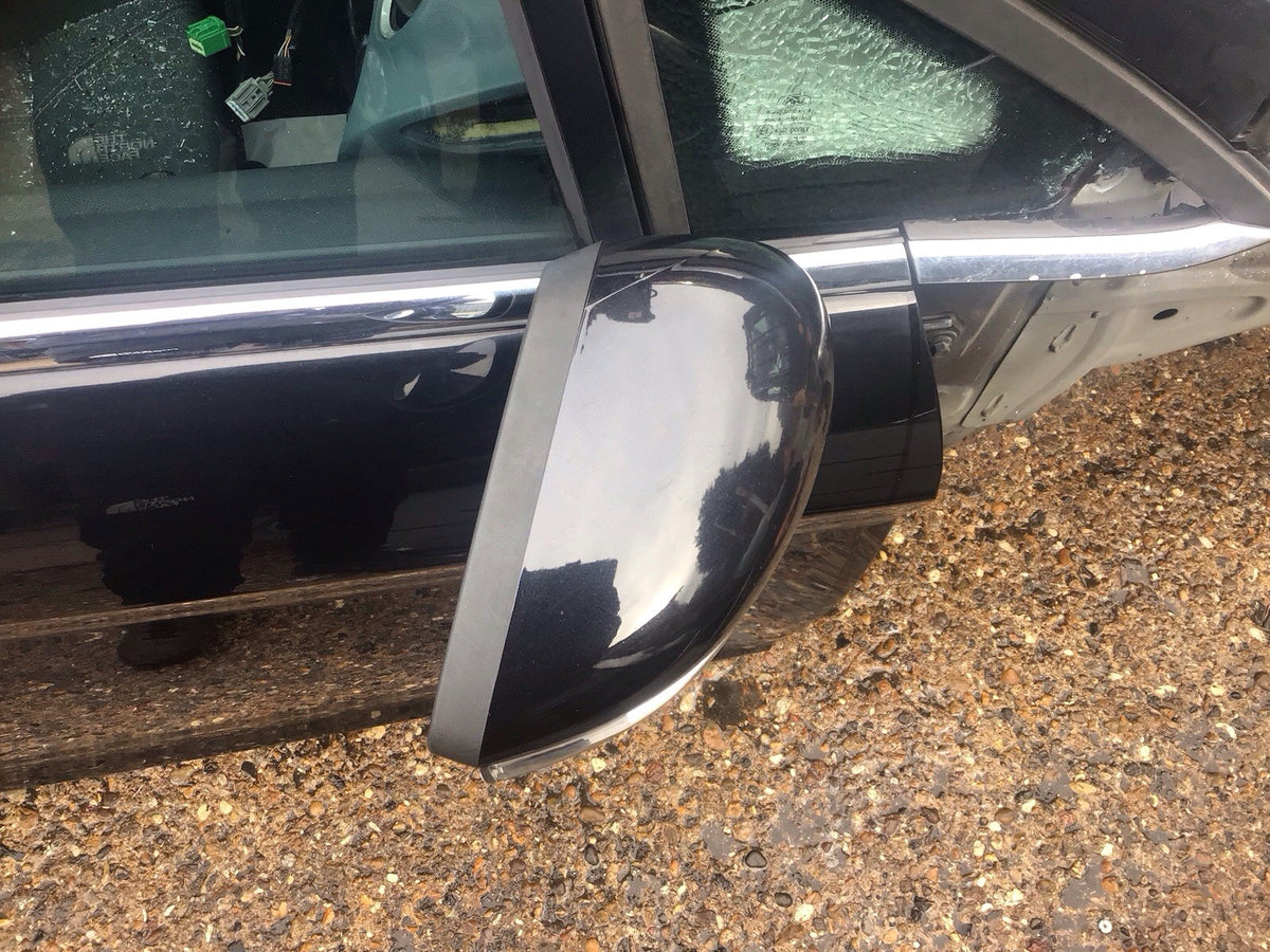 FORD FIESTA MK7 DRIVER'S  SIDE O/S DOOR MIRROR PANTHER BLACK METALLIC 2009 20125